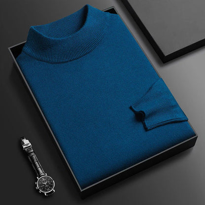 Warm Crew Neck Knitted Sweater