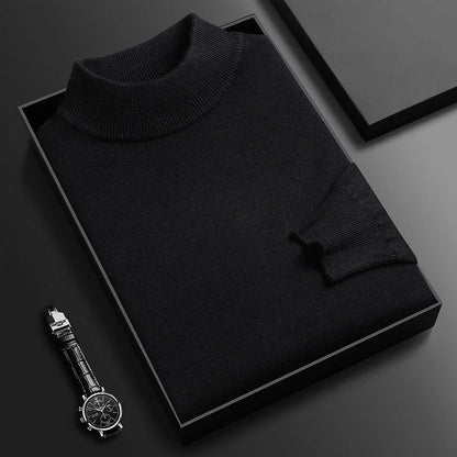 Warm Crew Neck Knitted Sweater