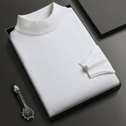 Warm Crew Neck Knitted Sweater
