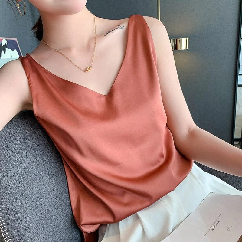 Ladies Lightweight Smooth Camisole