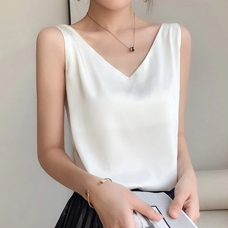 Ladies Lightweight Smooth Camisole