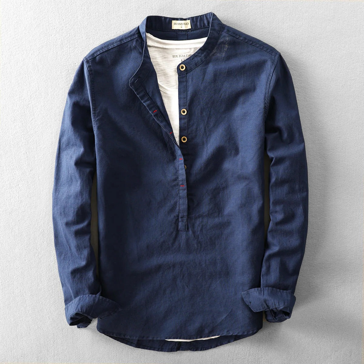 Classic Cotton Dress Shirt - Hehif