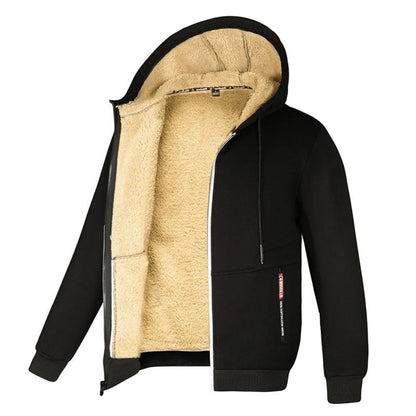 Thermal Fleece Hooded Jacket