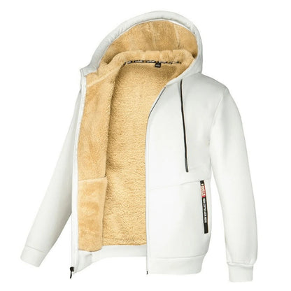 Thermal Fleece Hooded Jacket