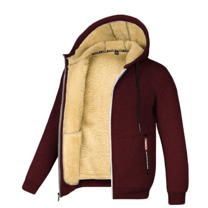 Thermal Fleece Hooded Jacket