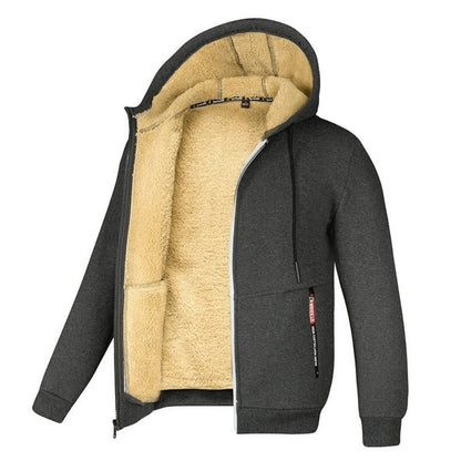 Thermal Fleece Hooded Jacket