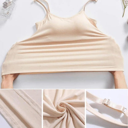 Comfortable Corset Top with Built-In Bra