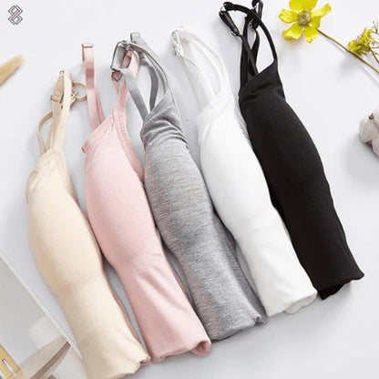 Comfortable Corset Top with Built-In Bra
