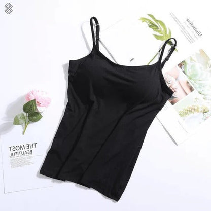 Comfortable Corset Top with Built-In Bra