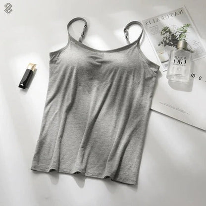 Comfortable Corset Top with Built-In Bra