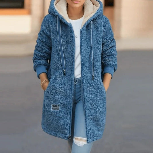 Warm Thermal Fleece Coat - Hehif