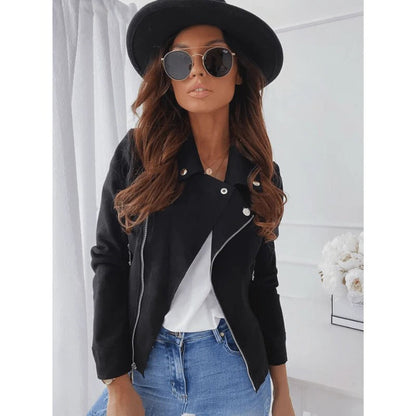 Soft Leather Jacket - Hehif