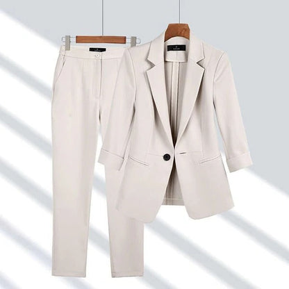 Classic Two Piece Suit Set
