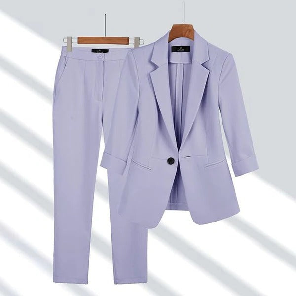 Classic Two Piece Suit Set - Hehif