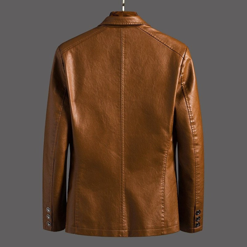 Timeless Brown Biker Jacket
