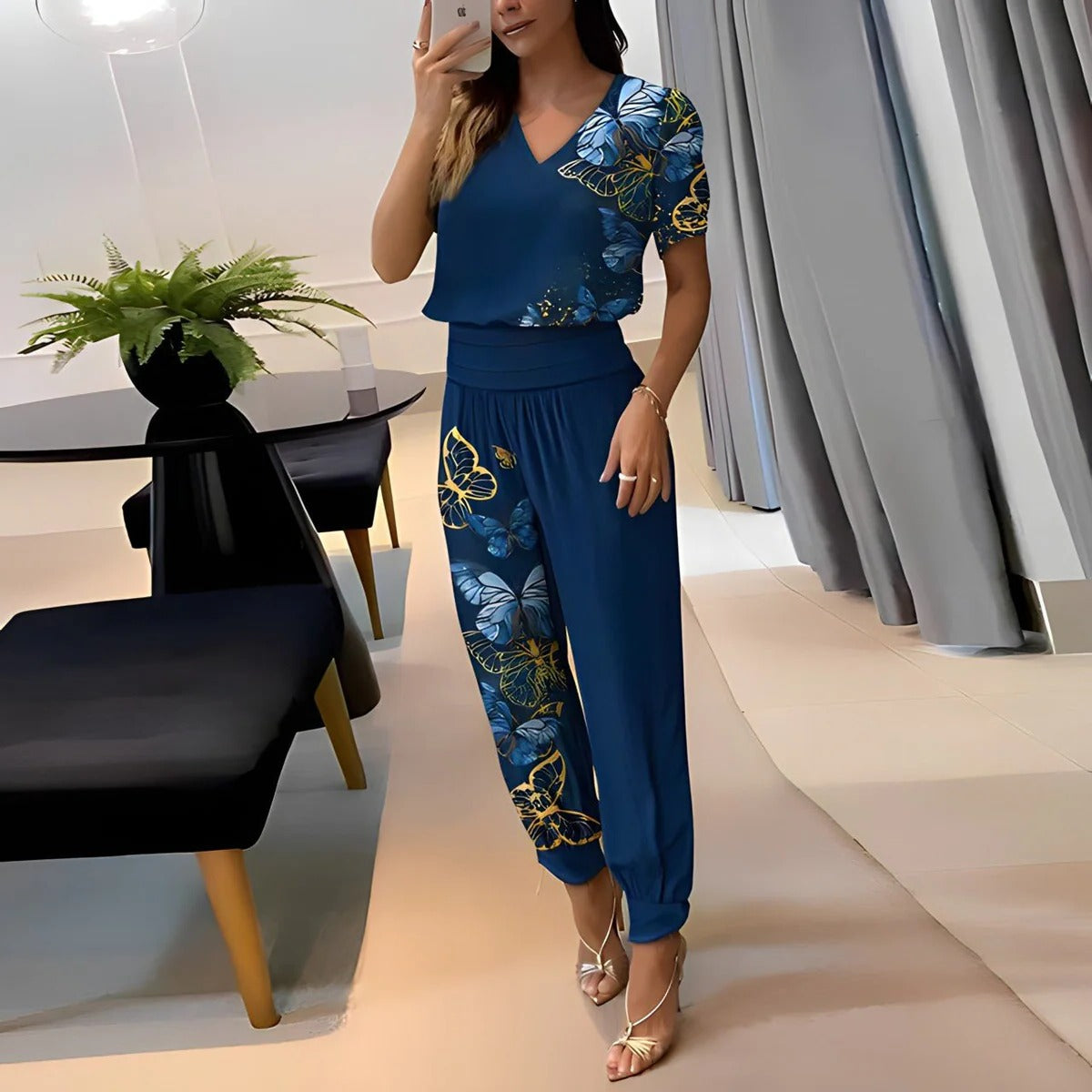 Women's Two Piece Outfit Set