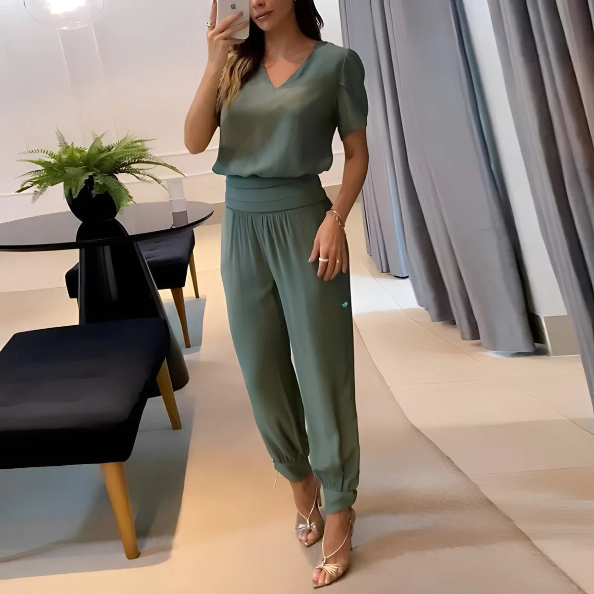 Women's Two Piece Outfit Set