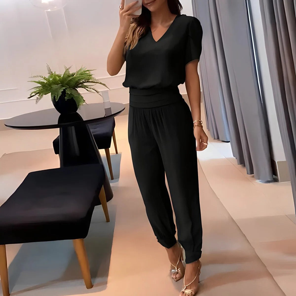 Women's Two Piece Outfit Set
