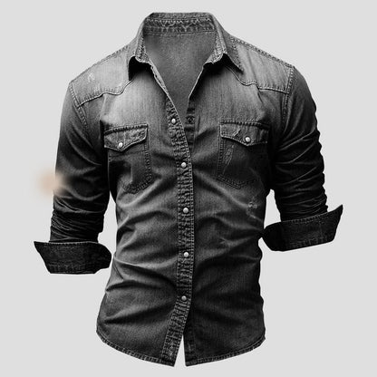 Casual Blue Jeans Shirt