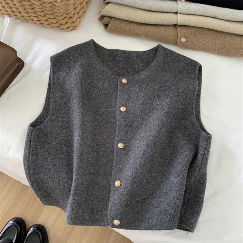 Cozy Autumn Sweater Vest