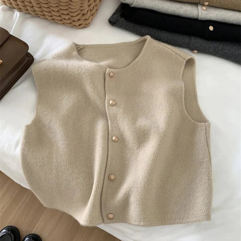 Cozy Autumn Sweater Vest