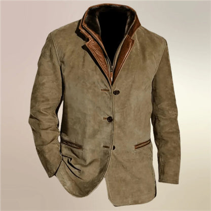 Classic Mens Leather Jacket