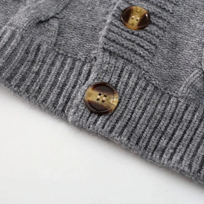 Relaxed Fit V-neck Sweater