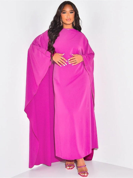 Loose Fit Casual Dress - Hehif