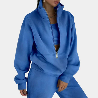 Ladies' Athletic 2-Piece Tracksuit - Hehif