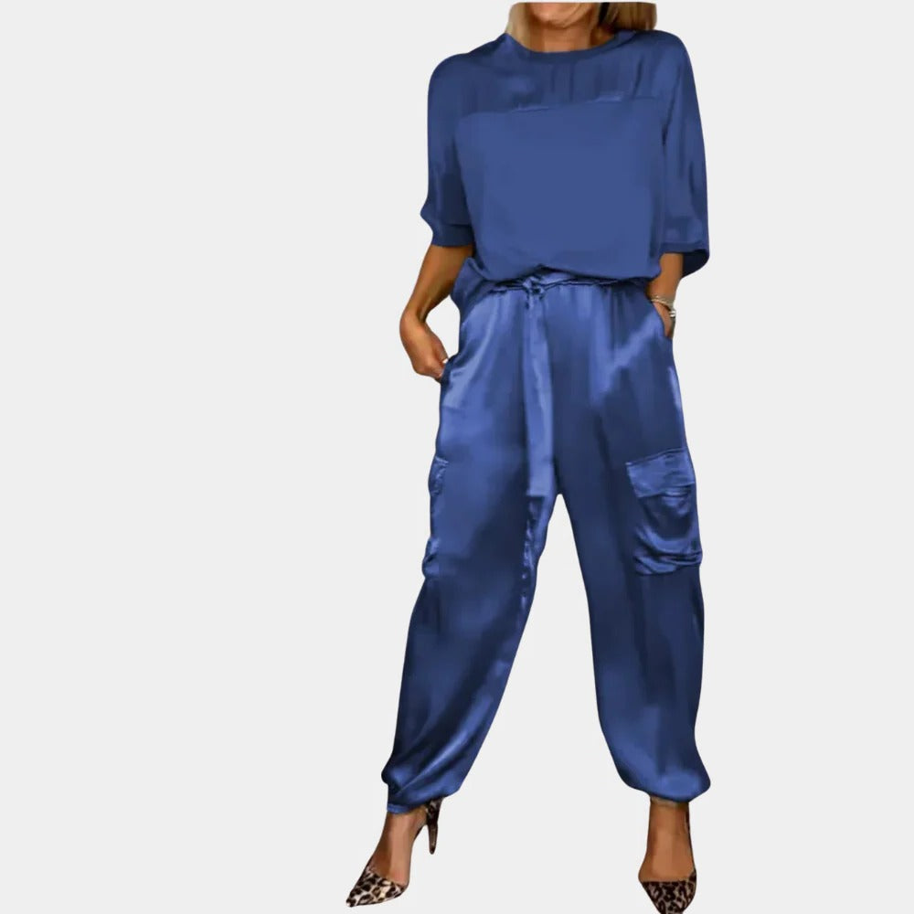 Fashionable Women's 2-Piece Outfit Set - Hehif
