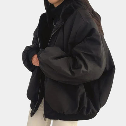 Warm Ladies Parka Coat