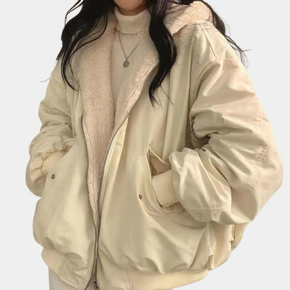 Warm Ladies Parka Coat