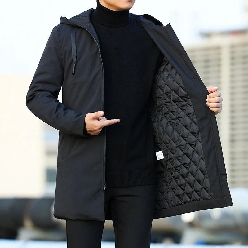 Warm Insulated Water Resistant Parka Jacket - Hehif
