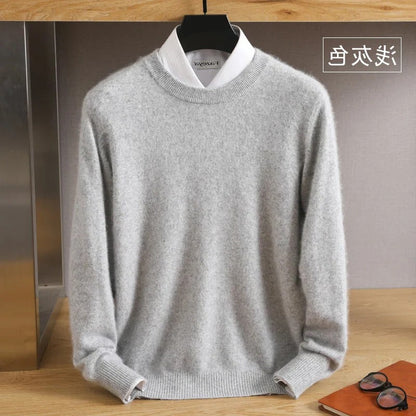 Soft Premium Cashmere Crew Neck Sweater