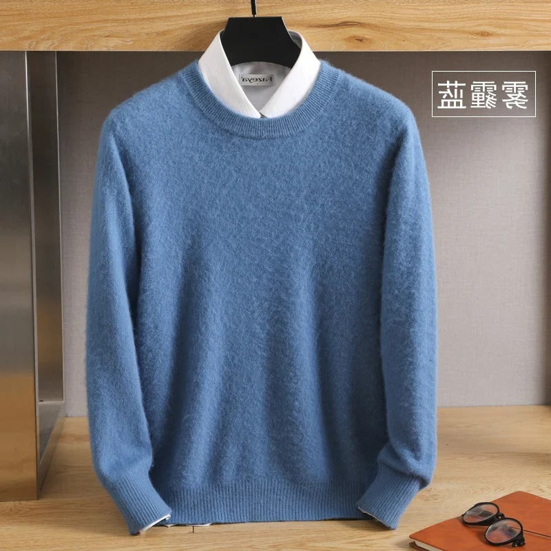 Soft Premium Cashmere Crew Neck Sweater