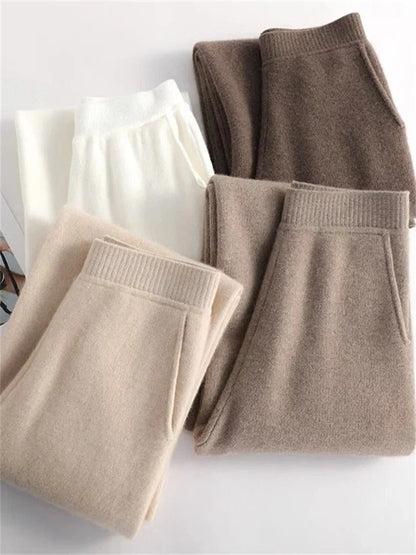 Soft Luxury Women's Cashmere Trousers