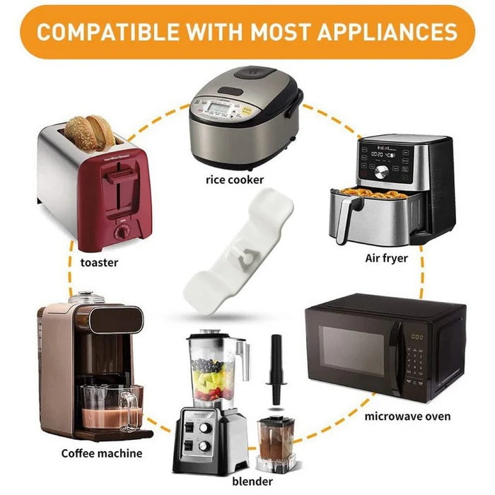 Compact Cord Storage For Kitchen Devices