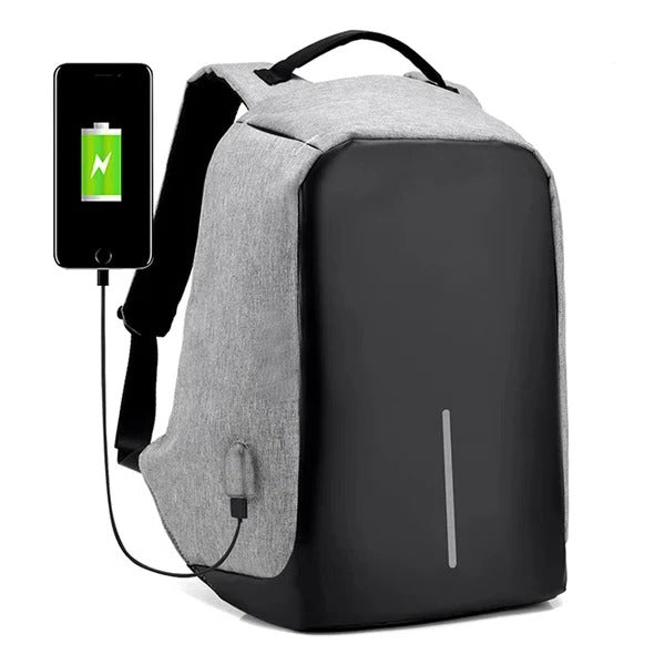 Secure Travel Backpack With USB Charger - Hehif
