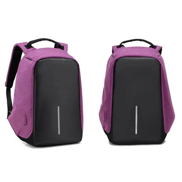 Secure Travel Backpack With USB Charger