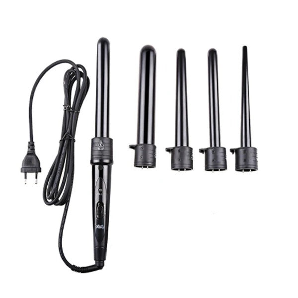 Premium 5 Piece Curling Iron Set - Hehif