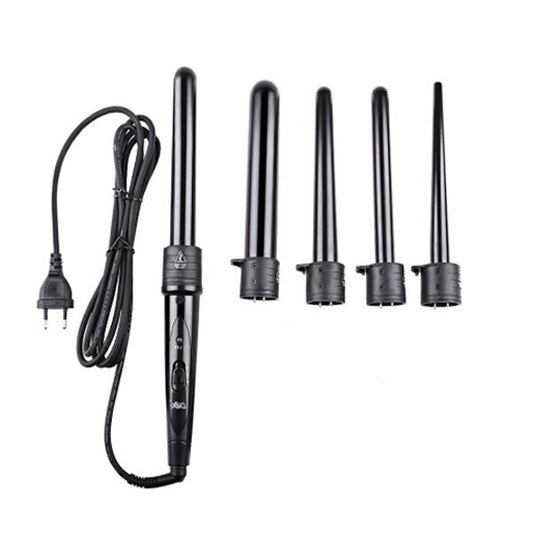 Premium 5 Piece Curling Iron Set - Hehif