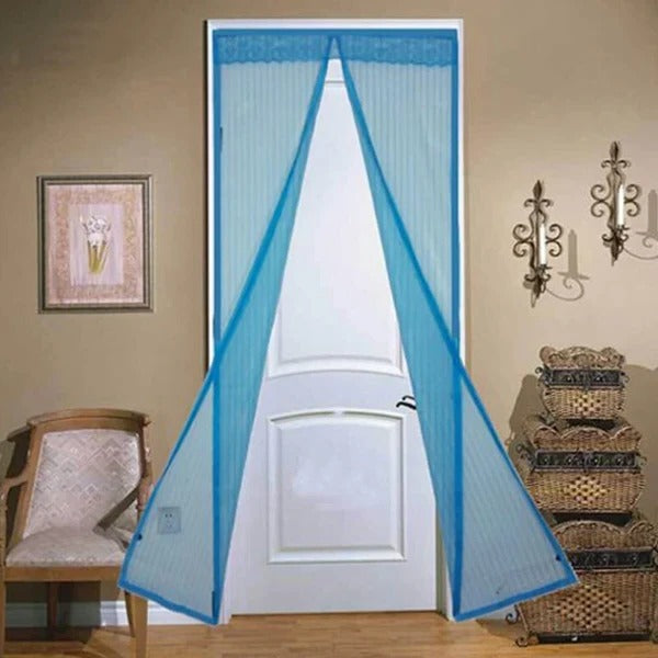 Easy Install Magnetic Bug Screen Door
