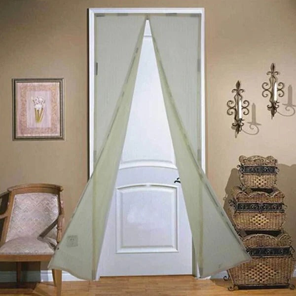 Easy Install Magnetic Bug Screen Door