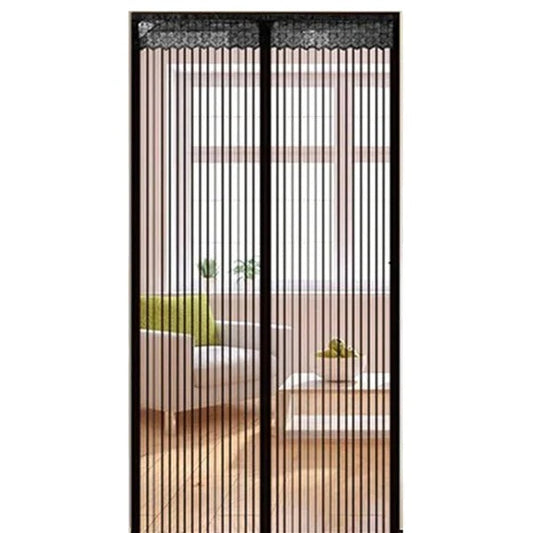 Easy Install Magnetic Bug Screen Door - Hehif