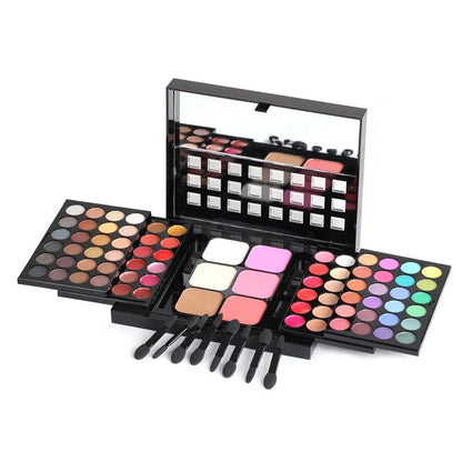 Multicolor Layered Eyeshadow Makeup Palette - Hehif