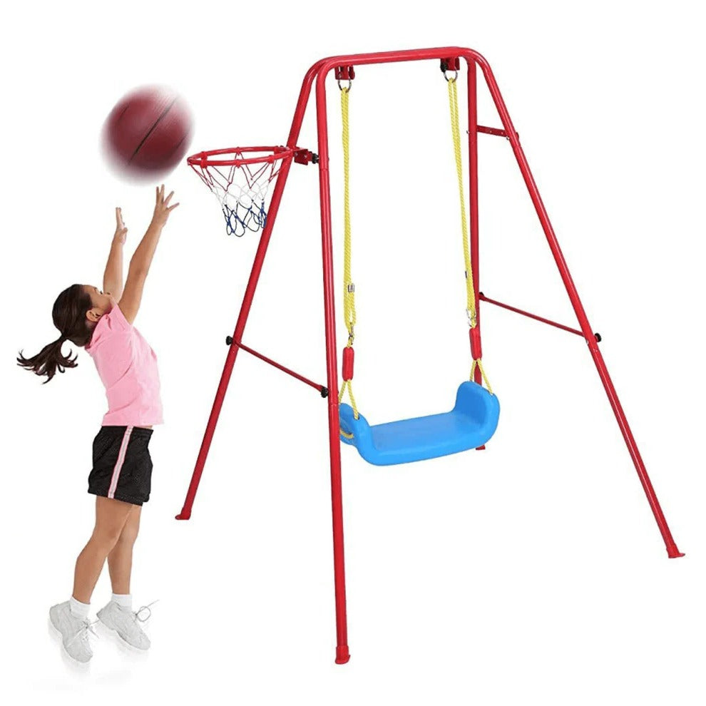 Ultimate Backyard Kids Swing Set Play Equipment