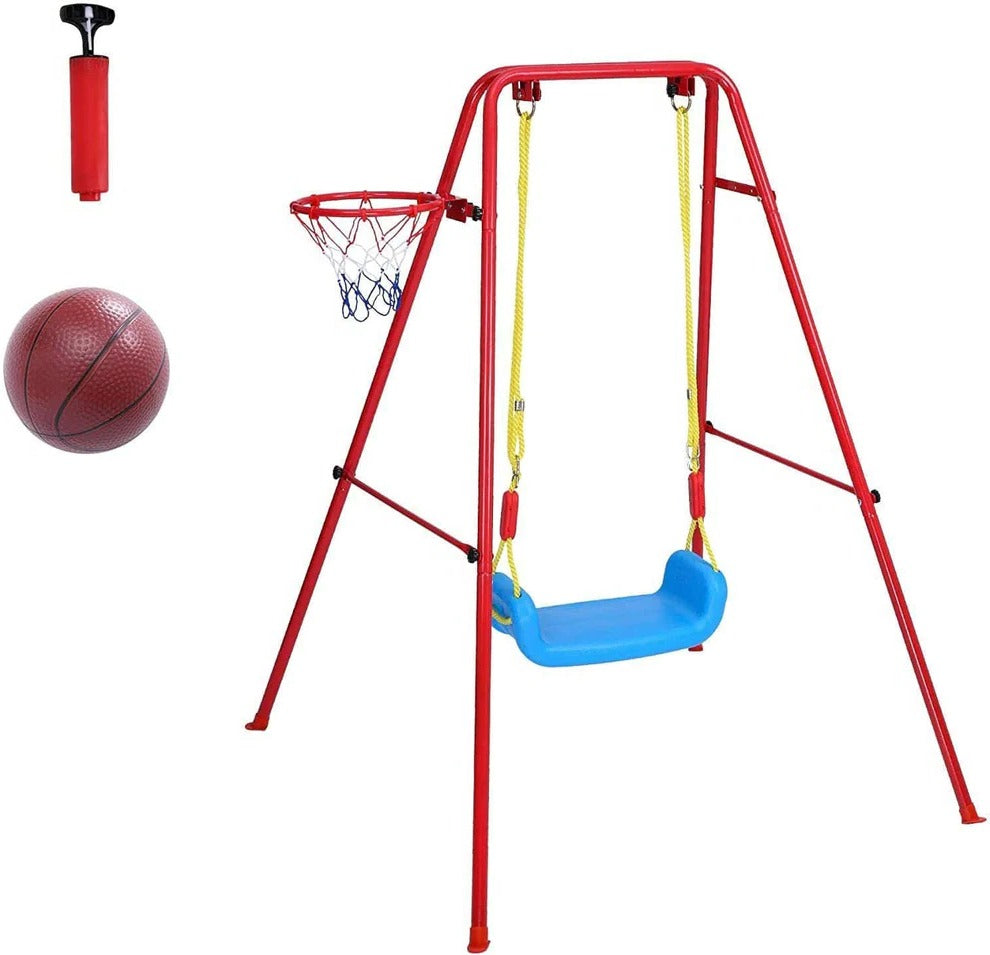 Ultimate Backyard Kids Swing Set Play Equipment
