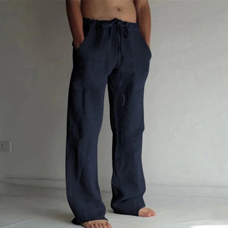 Classic Linen Casual Pants