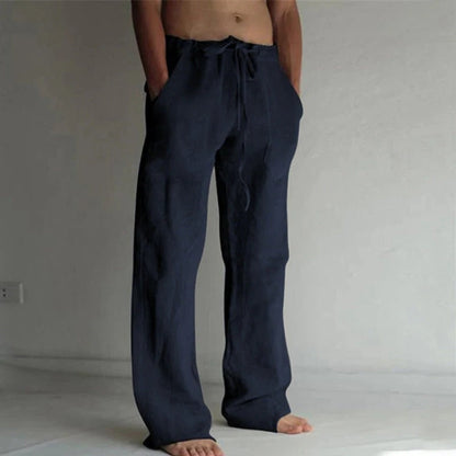 Classic Linen Casual Pants