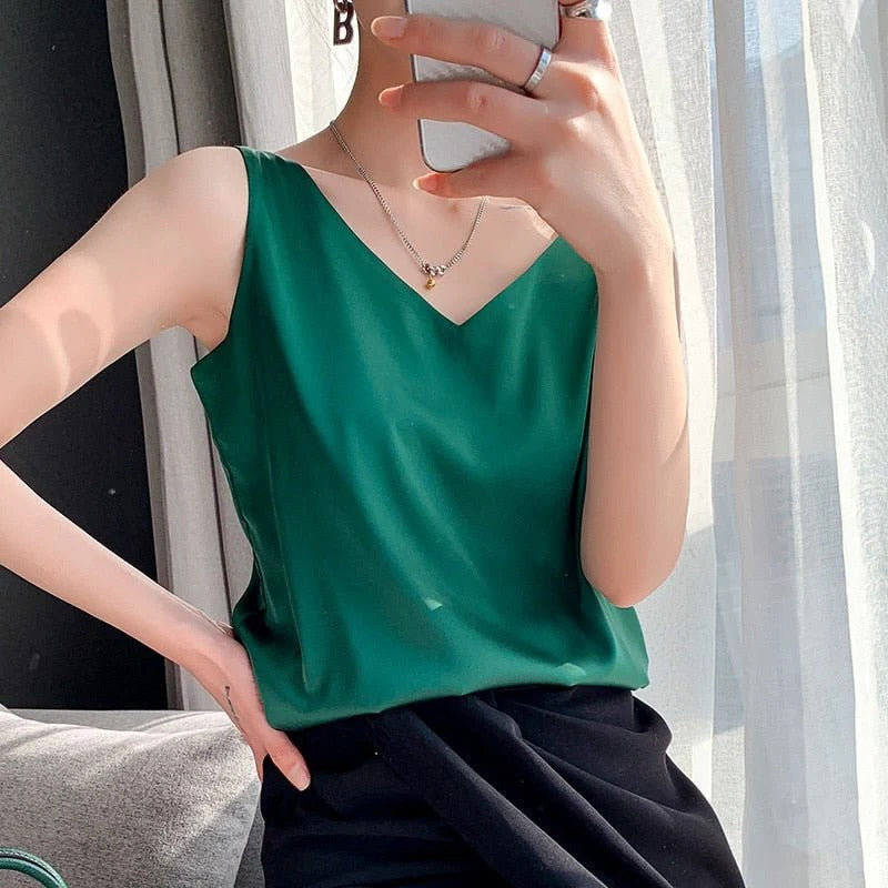 Ladies Lightweight Smooth Camisole